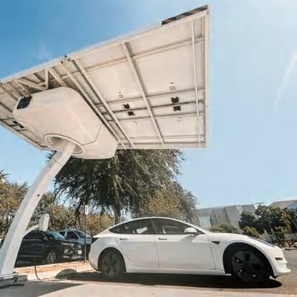 EV charging solar infrastructure